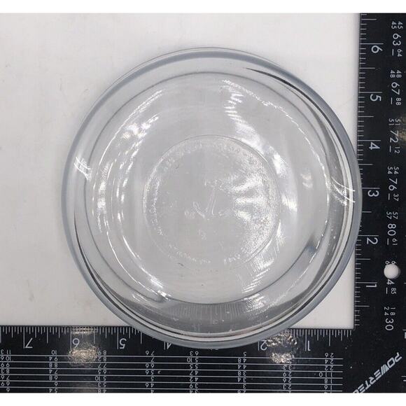 Anchor Hocking Mixing Bowl Prep Small Round Clear Glass 1 QT 4 Cups - Picture 9 of 10